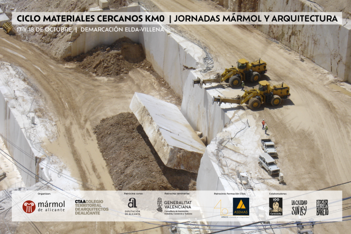 Ciclo Materiales Cercanos KM0. Jornadas Mármol y Arquitectura